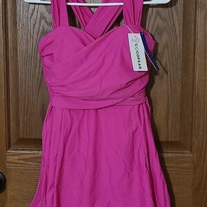 Cocopear Women's Fuchsia One-Piece Swimsuit